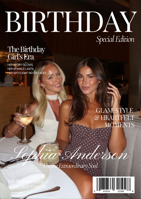 Custom Birthday Magazine