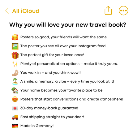 Custom Travel Book