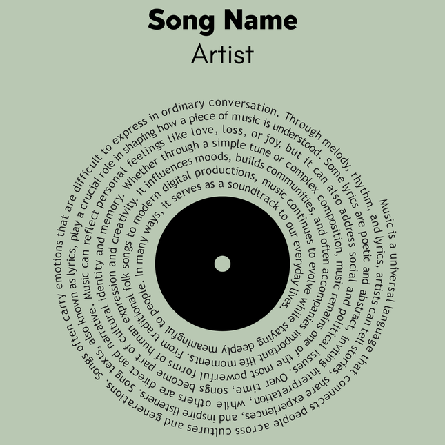 Custom Music Wall Art EU