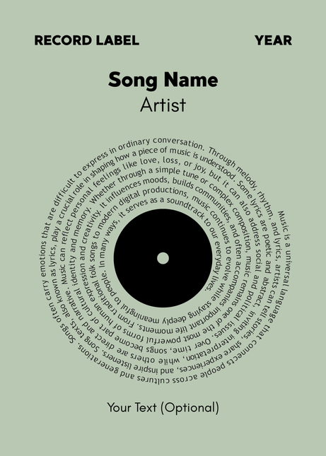 Custom Music Wall Art EU